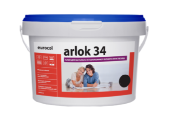Клей для плитки ПВХ Arlok 34 (7 кг)