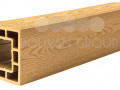 Сопутствующие товары Polivan Groop Столб опорный (текстура дерева или 3D фактура мелкой полоски) цвет песочный