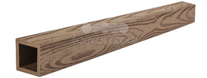 Polivan Groop Балясина (текстура дерева или 3D фактура мелкой полоски) цвет светло-коричневый