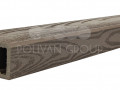 Сопутствующие товары Polivan Groop Поручень (текстура дерева или 3D фактура мелкой полоски) цвет темно-коричневый