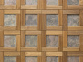 Деревянная мозаика Касуми сапели + шпон камня